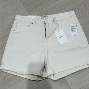 DL1961 Women's Zoie Off-White Jean Shorts